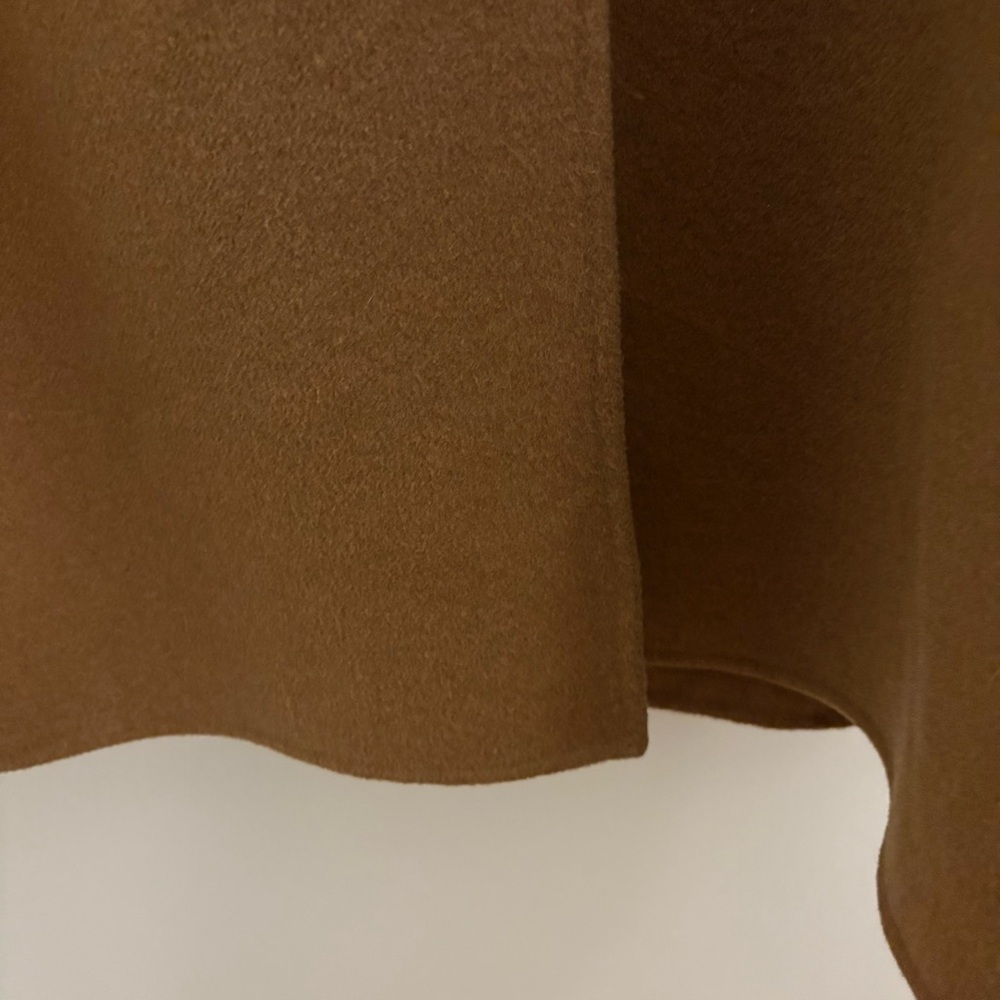 Zara Wool Blend Overshirt Women's Size Small Tan/ Taupe Coat Winter Warm - Picture 8 of 8